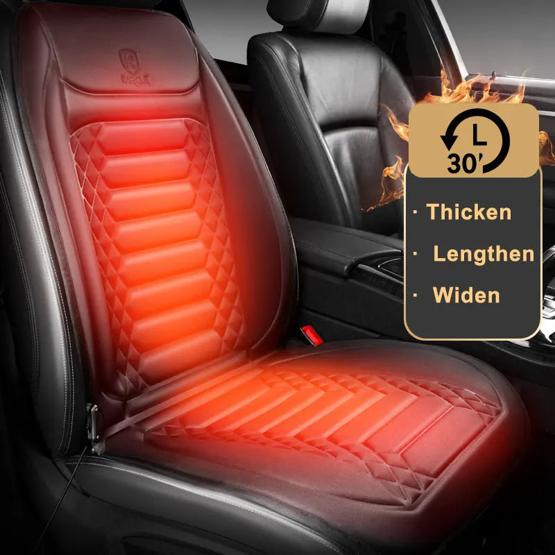 12V Heated Car Seat Cover Fast Heating Electric Seat Cushion