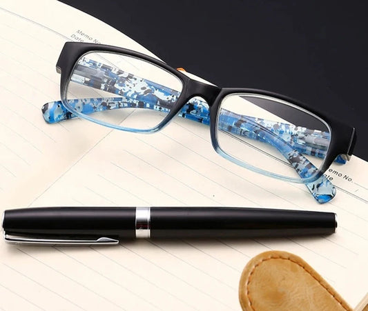 Flower Print Resin Reading Glasses Ultra-light Presbyopia Glasses Ladies Far Eyewear +1.0 +1.5 +2.0 +2.5 +3.5 +4.0