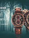 Bamboo Wooden Quartz Wristwatch for Lover Nylon Strap Couple Customize Watches