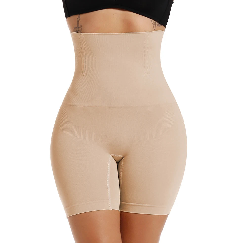 Women Body Shaper Tummy Control Shorts Slimming Underwear High Waist Shaping Panties Thigh Slimmer Safety Short Pants Shapewear