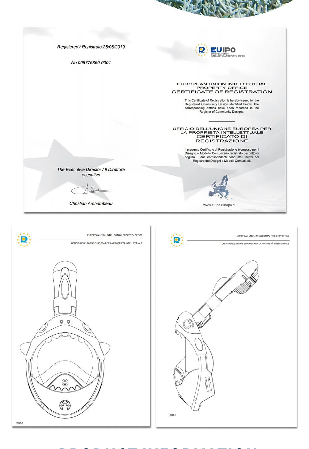 Swimming Equipment Snokeling Support Goggles Full Face Diving Mask Swim and Snorkel 4~11 Years 's Masks
