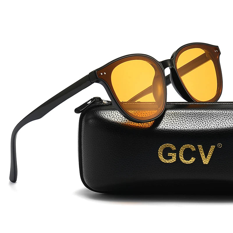 Night Vision Polarized Sunglasses Men Women Driving Goggles Yellow Lens UV400 Fashion Eyewear