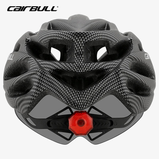 Lightweight LED Cycling Helmet With Visor For Road And Mountain Bike