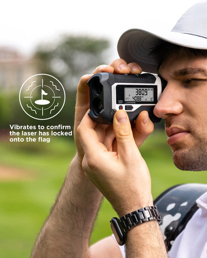 800M Yd Golf Laser Rangefinder Golf Distance Meter with Slope,Vibration,Rangefind suitable for Golf, Hunting ,Match