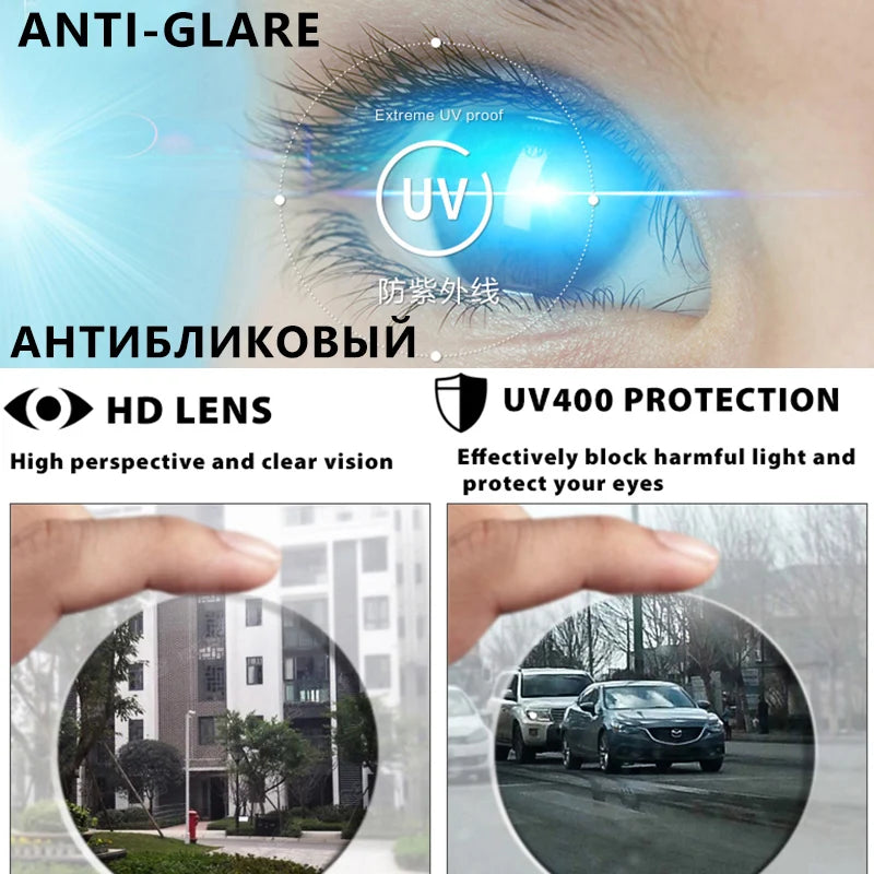 Vintage Aviation Photochromic Polarized UV400 Anti-Glare Driving Sunglasses for Men Women