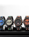 Fashion Classic Watches Wooden Red Sandalwood Quartz Wristwatch Male Chronograph Waterproof Auto Date