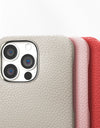 for Magsafe Case for iPhone 13 Pro Max 13 Mini 13Pro Natural Cowhide Lychee Leather Magnetic Luxury Metal Frame Phone Back Cover