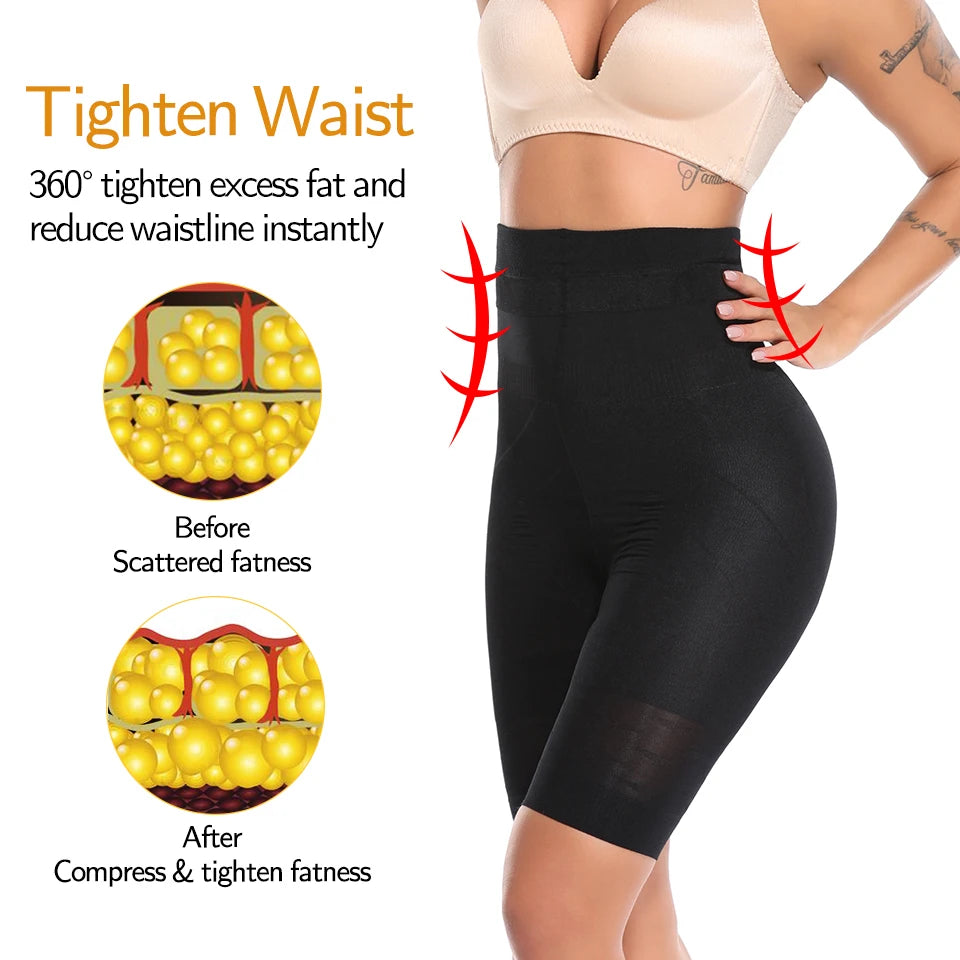 Women Body Shaper High Waist Tummy Control Panties Butt Lifter Shorts Thigh Slim Shapewear Slimming Underwear Short Pants