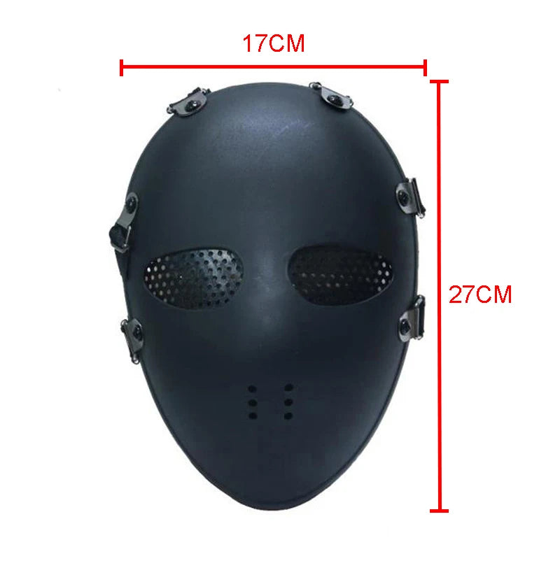 Airsoft Masks Classic Style Tactical Paintball BB  Shooting Full Face Protective Mask Army Wargame Field Hunting Accessories