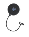 Microphone Pop Filter Metal Pop Filter Shield Double Layer Windscreen Popfilter For USB Microhone Podcast Microphone