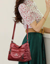 Shoulder Crossbody Bags for Women High Quality Soft Pu Leather Messenger Bag for Girls Purse And Handbags