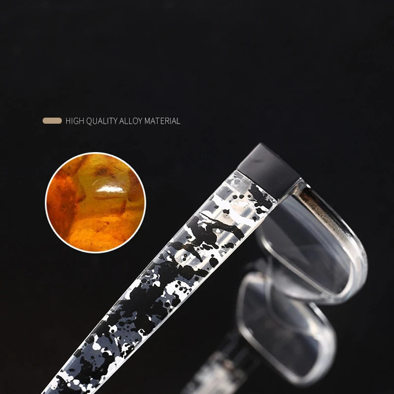 Flower Print Resin Reading Glasses Ultra-light Presbyopia Glasses Ladies Far Eyewear +1.0 +1.5 +2.0 +2.5 +3.5 +4.0