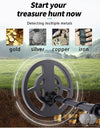 Underground Metal detector GTX5030 - Detection of gold, silver, copper, iron coins all metal detection, easy operation