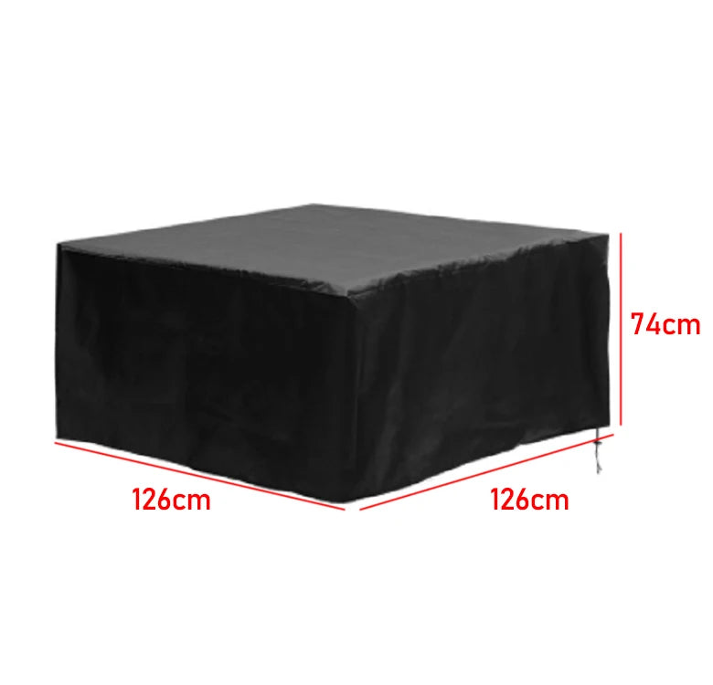 Waterproof L Shape Patio Furniture Cover Outdoor Garden Sofa Dustproof Rain Snow UV Protector