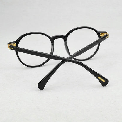 Classic OV Brand Design Glasses Frame Acetate Retro Prescription round Eyeglasses Optical Myopia spectacle frames