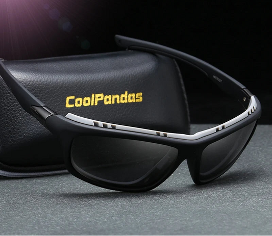 Polarized Steampunk Tactical Sunglasses UV400 Anti-Glare Driving Fishing Sports Glasses for Men Women