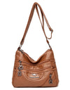 Shoulder Crossbody Bags for Women High Quality Soft Pu Leather Messenger Bag for Girls Purse And Handbags
