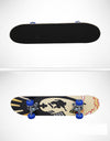 Skateboard Four Wheel Skate Board Scooter Longboard Pulley Wheel Double Rocker Maple Skateboard Alloy Roller Board