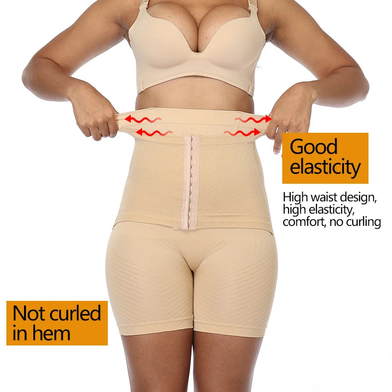 Women Shapewear High Waist Trainer Tummy Control Shorts Slimming Body Shaper Butt Lifter Boyshorts Corrective Underwear