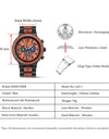 Watches Wooden Wrist Stop Watch Quartz Chronograph Luminous Hands Auto Date