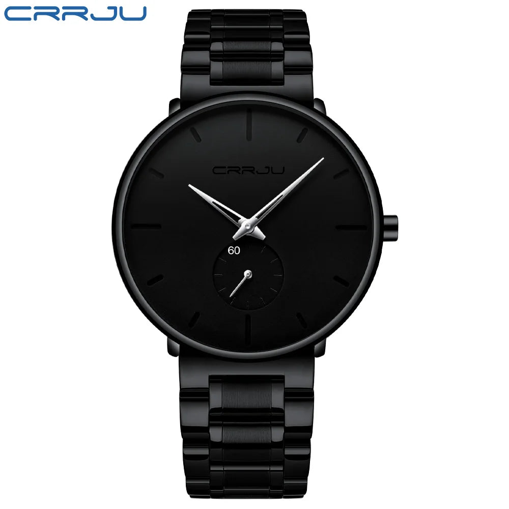 Watches Stainless Steel Men's Wrist Watch Casual Luxury Waterproof Sport Watch for Men Quartz Watch Relogio Masculino