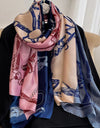Women Summer Silk Scarves Shawl Lady Wrap Soft Female Echarpe Designer Beach Stole Bandana foulard muffler
