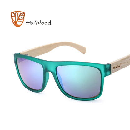 Sea Gradient Shades Sun glasses Bamboo Sunglasses Red UV400