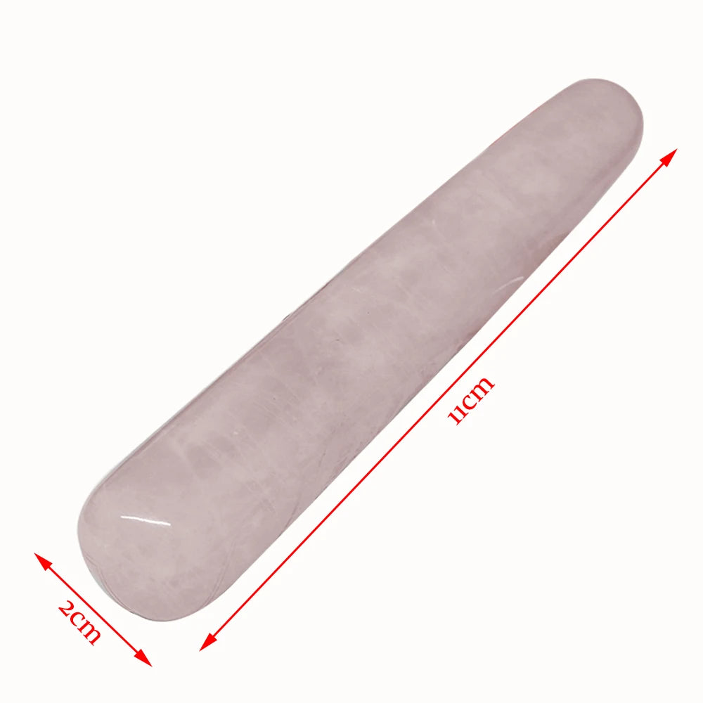 Rose Quartz Roller Slimming Face Massager Lifting Tool Natural Jade Facial Massage Roller Stone Skin Massage Beauty Care GUASHA