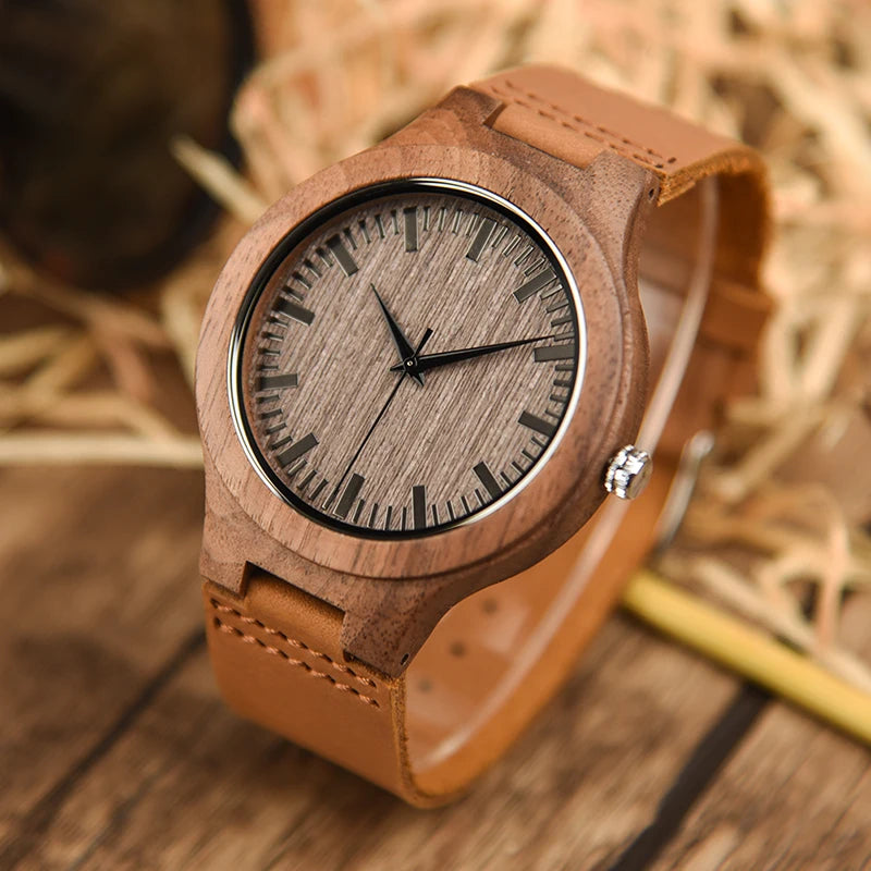 Watches Leather Band Wristwatch Top Luxury Brand Promotion Quartz