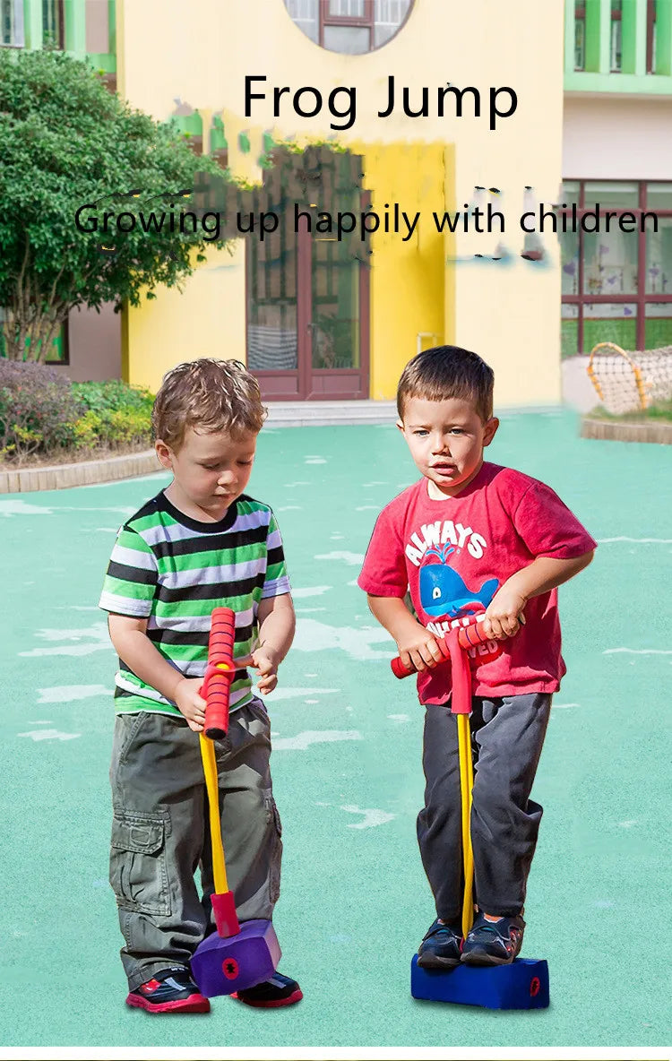 Gifts for 3+Old Boys Girls Foam Pogo Jumper for  Outdoor Toys for Autistic  Toys Fun Toys Presents for Girls Autism Toys