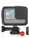 Frame Expansion PA Cage with Side Interface Cover for Gopro Hero11 Black HERO10 Black / HERO9 Black Sports Action Cameras