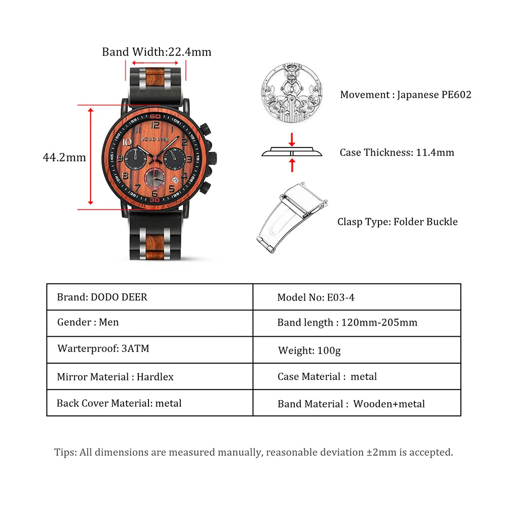 Custom Private Watch for Men Quartz Chronograph Male Wristwatches Men Stop Engrave Brand Name Logo