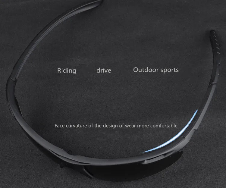 Ultralight Rimless Polarized UV400 Outdoor Sports Sunglasses for Men Women Driving Glasses