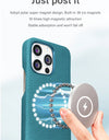 for Magsafe Case for iPhone 13 Pro Max 13 Mini 13Pro Natural Cowhide Lychee Leather Magnetic Luxury Metal Frame Phone Back Cover