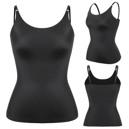 Women Shapewear Tops Waist Trainer Tummy Control Body Shaper Shaping Tank Top Slimming Underwear Seamless Compression Camisoles