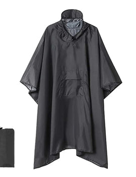 3 In 1 Outdoor Military Waterproof Men Raincoat Women Awning From The Rain Motorcycle Rain Poncho Picnic Mat