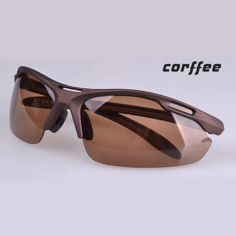 Ultralight Rimless Polarized UV400 Outdoor Sports Sunglasses for Men Women Driving Glasses