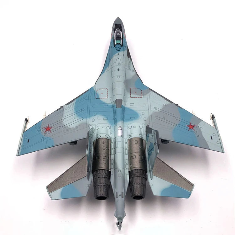 Russian Air Force Su-35 Fighter Aircraft Model