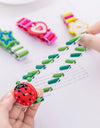 Kids Girl Colorful Wood Bracelets Children Elastic Watch Wristbands Child Toy Bracelet