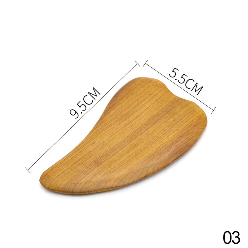 Vietnam Fragrant Wood Massager Presotherapy Tools Body Foot Reflexology Shiatsu Thai Massage Scraping Board