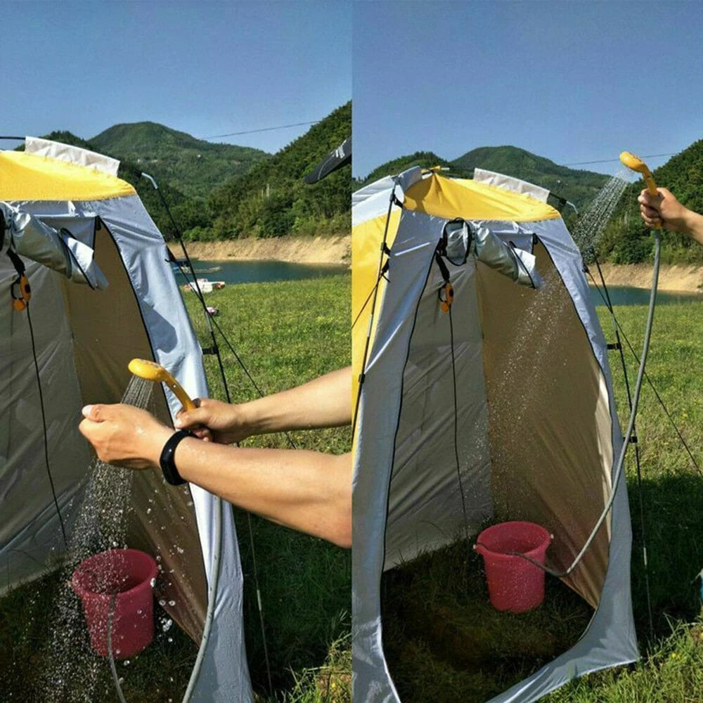 Portable 12V Camping Shower Pump Kit for Car Travel