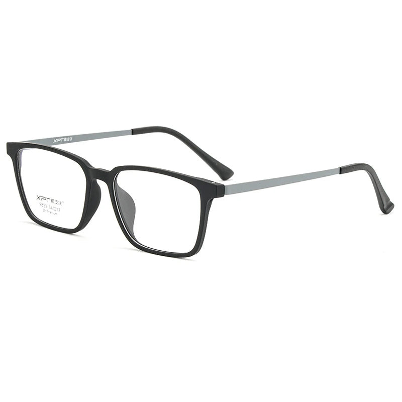Ultralight Comfortable TR90 Eyewear Women Pure Titanium Retro Square Optical Prescription Eyeglasses Frame Men Y9822