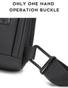 Multifunction USB Crossbody Bag Shoulder Bag Man TPU Waterproof Travel Sling Messenger Pack Chest Bag