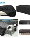 Small Sizes Waterproof Outdoor Garden Furniture Covers Rain Snow Chair Cover for Sofa Table Chair Patio Dust Proof Gray Black S