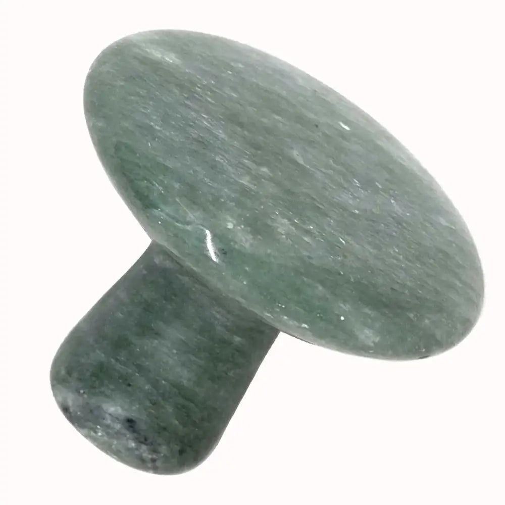 5.5x4cm Rose Quartz Mushroom Massage Stone Crystal Jade GUASHA Facial Body Foot Thin Anti-wrinkle Relaxation Beauty Health Care