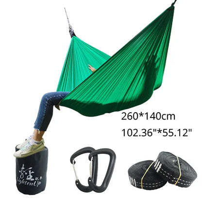 Parachute Hammock Outdoor-Furniture Sleeping-Hamaca Survival Garden Camping Travel Leisure