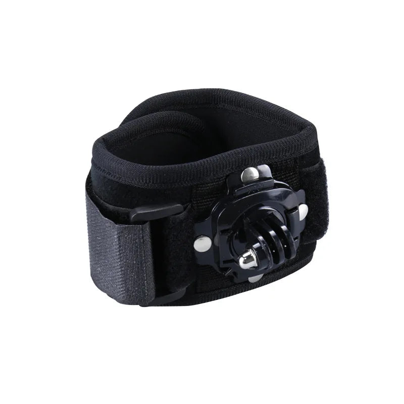 360 Degree Rotating Wrist and Arm Strap Mount for Action Cameras