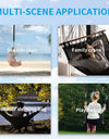 Lighten Up Hammock Straps Rope Carabiner Tree Swing Hanging Kit Hammock Straps Camping 350KG Load Capacity Rope Carabiner