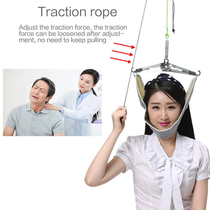 Door Neck Device Kit Stretcher Adjustment Chiropractic Back Head Massager relaxation Cervical Traction Health Care Kits