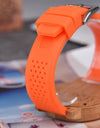 Watches Top Brand Luxury Quartz Leather Silicone Strap Bamboo Wristwatch